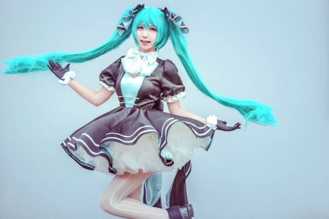 Cosplay福利/初音未来同人洋装COS图片