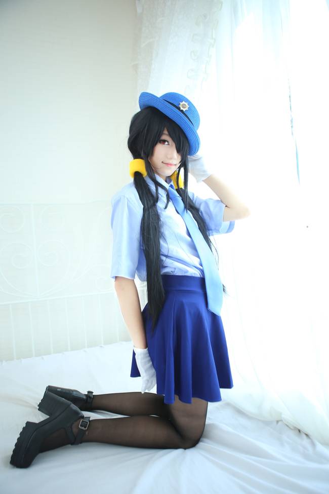 Cosplay福利/约会大作战时崎狂三黑丝制服诱惑cosplay福利