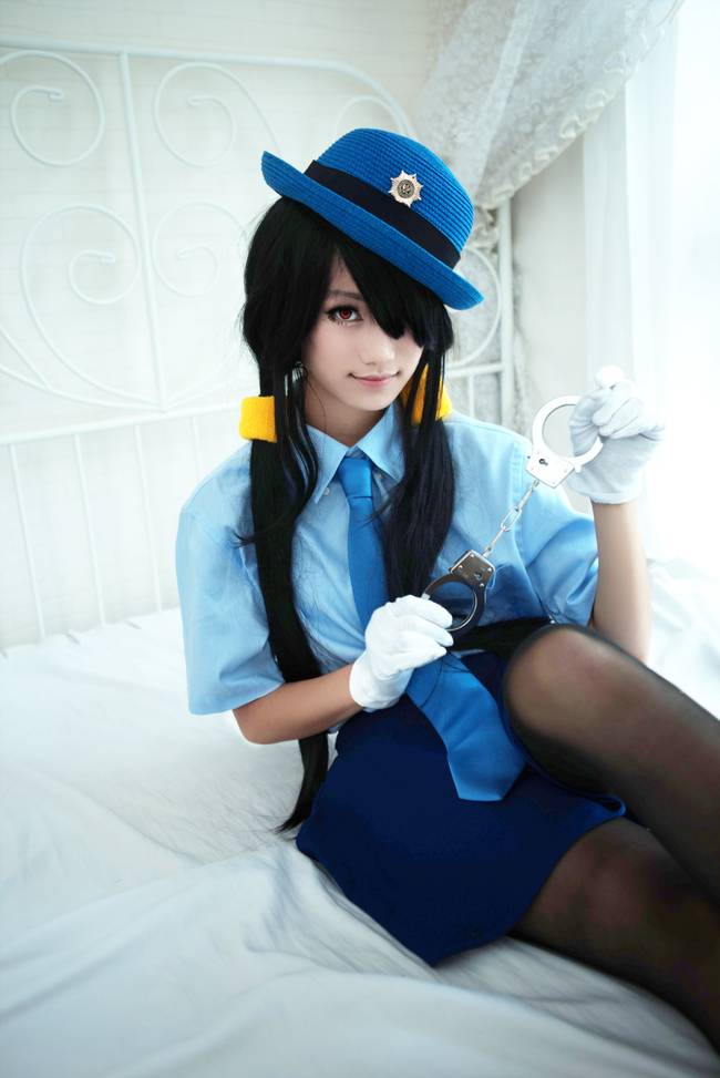 Cosplay福利/约会大作战时崎狂三黑丝制服诱惑cosplay福利