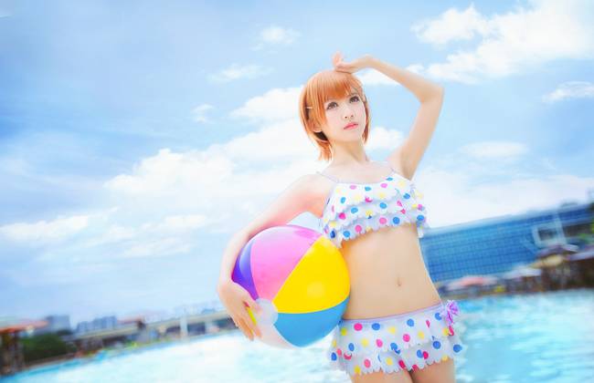 Cosplay福利/某科学的超电磁炮御坂美琴清纯美女cosplay福利