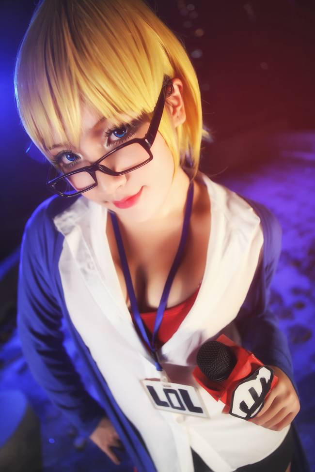 Cosplay福利/英雄联盟 风暴之怒迦娜风女cos福利图片