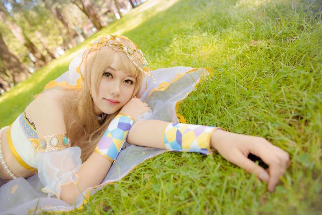 Cosplay福利/Love Live! 南小鸟美女性感裸足cos福利图片