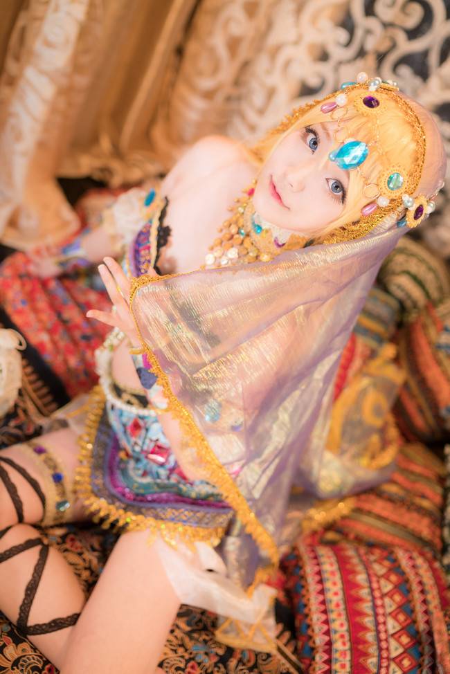 Cosplay福利/Love Live!南小鸟eli御姐舞娘cos福利图片