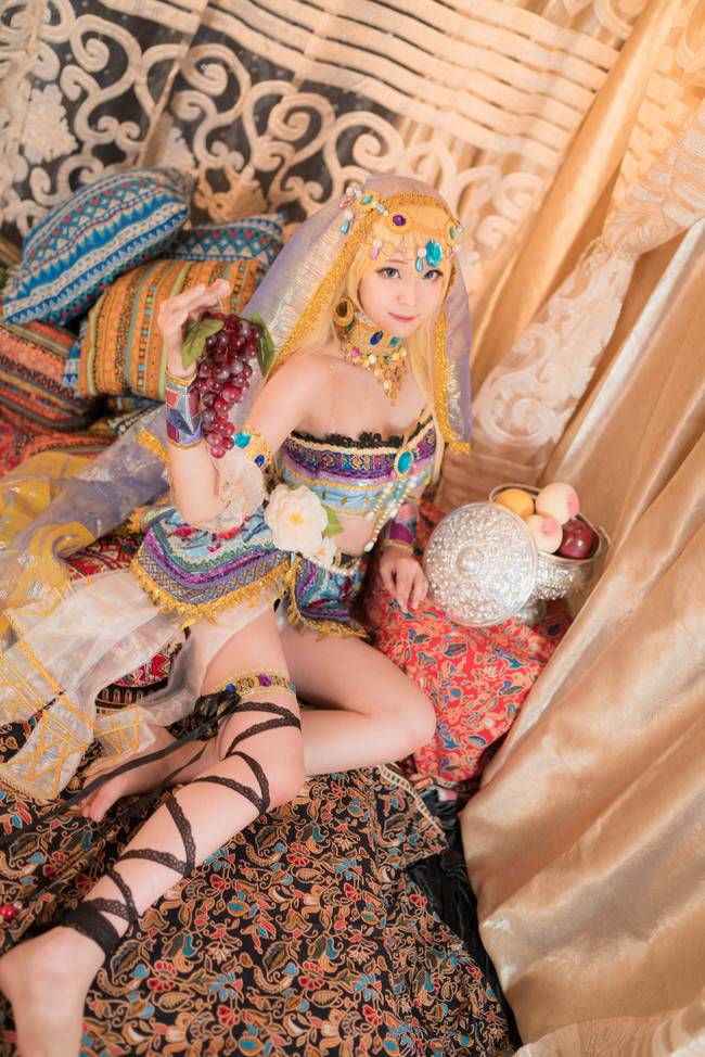 Cosplay福利/Love Live!南小鸟eli御姐舞娘cos福利图片