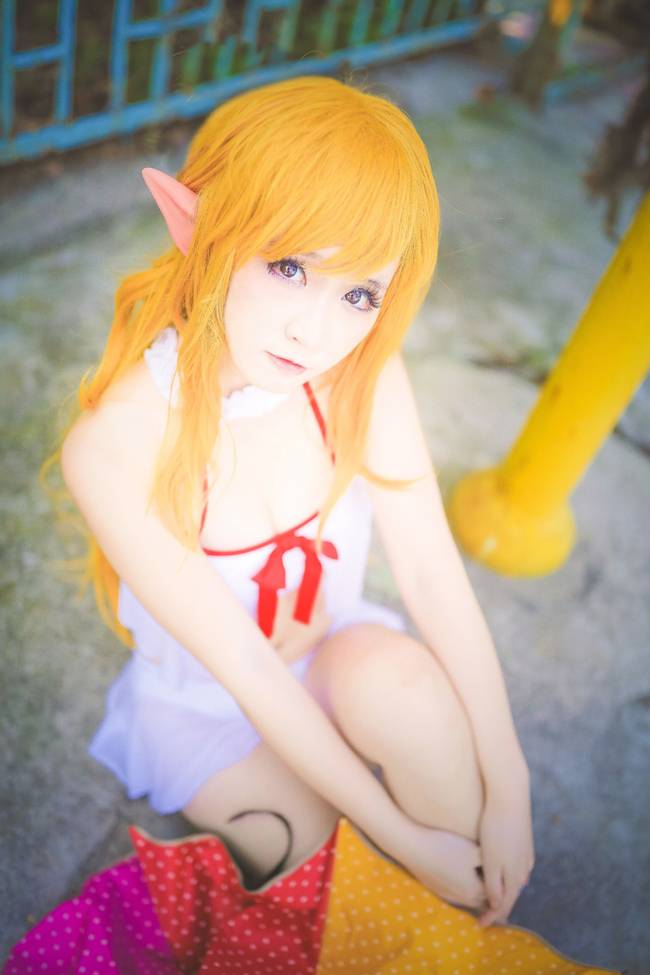Cosplay福利/二次元妹子刀剑神域亚丝娜性感COS福利美图