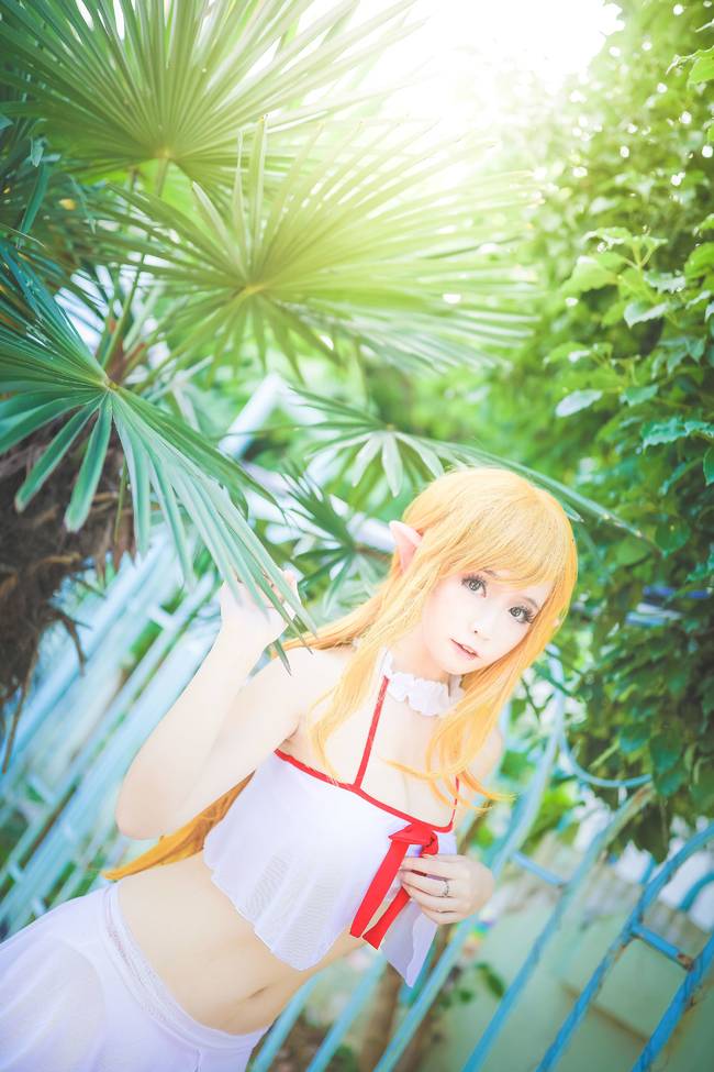 Cosplay福利/二次元妹子刀剑神域亚丝娜性感COS福利美图