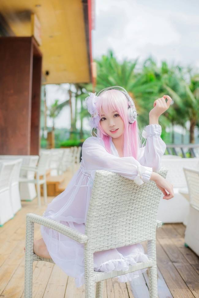 Cosplay福利/人间胸器 超级索尼子卖萌性感COS福利