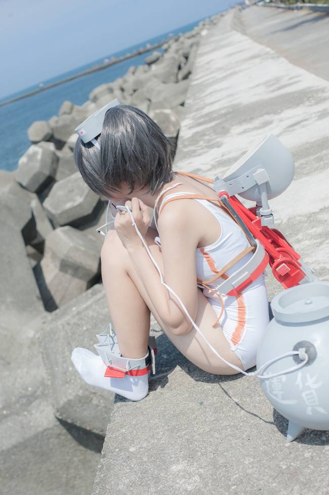 Cosplay福利/舰队Collection まるゆ cosplay死库水福利美图