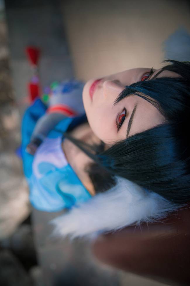 Cosplay福利/动漫《狐妖小红娘》涂山雅雅长腿cos福利图片