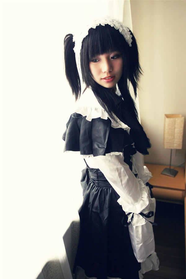 Cosplay福利/美女萝莉女仆黑丝cosplay图片