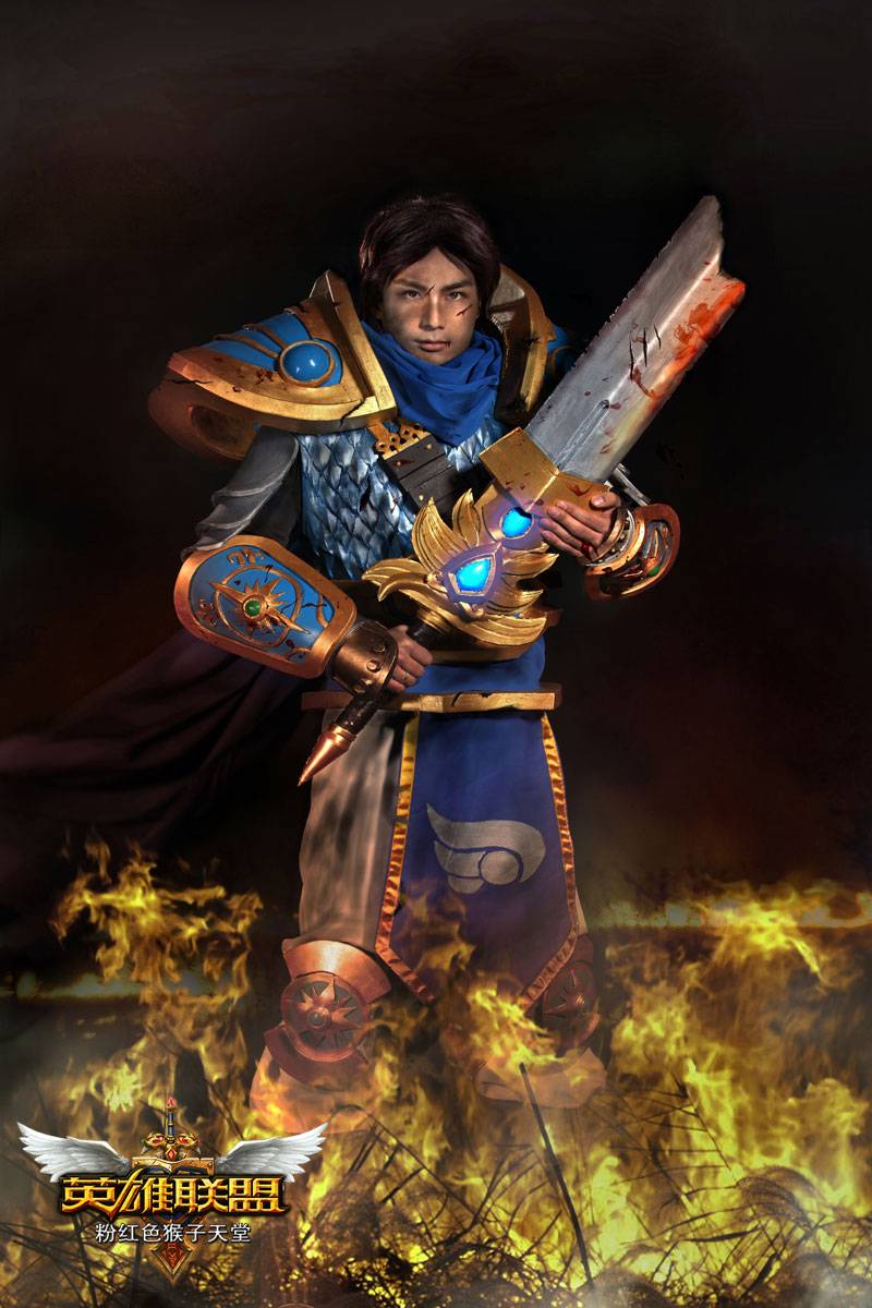 Cosplay福利/英雄联盟徳玛西亚之力盖伦cosplay图片