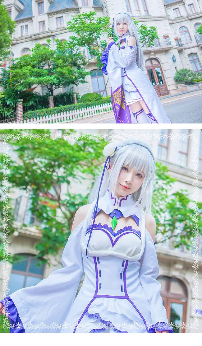 Cosplay福利/《Re从零开始的异世界生活》艾米莉娅cos图片分享