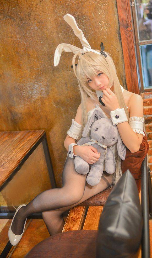 Cosplay福利/穹妹兔女郎黑丝cos福利