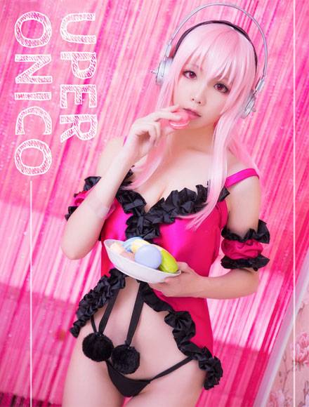 Cosplay福利/超级索尼子情趣内衣无下限COS福利