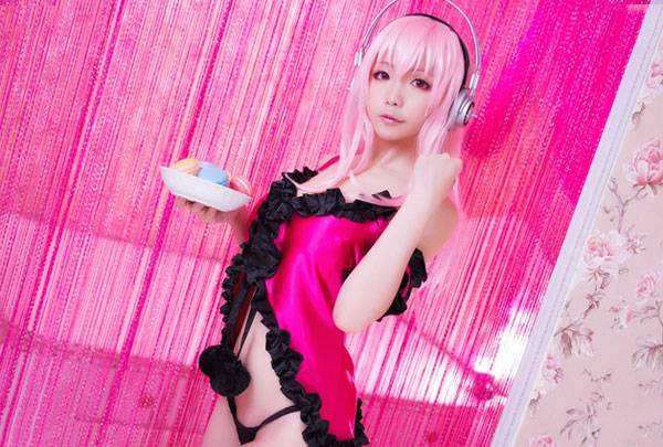 Cosplay福利/超级索尼子情趣内衣无下限COS福利