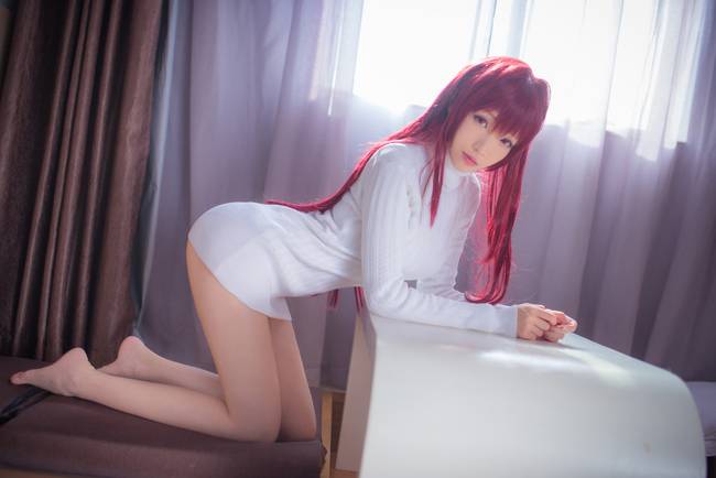 Cosplay福利/《Fate》斯卡哈性感美腿cos福利