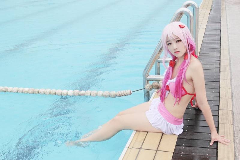 Cosplay福利/罪恶王冠楪祈泳装cosplay福利