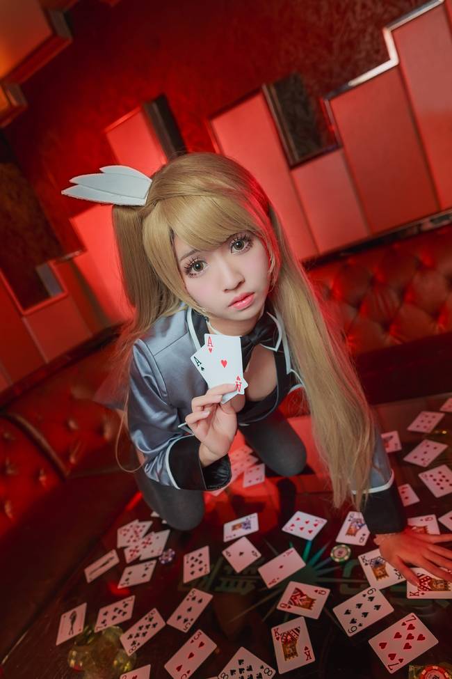 Cosplay福利/《LoveLive！》南小鸟-赌场兔女郎黑丝COS福利