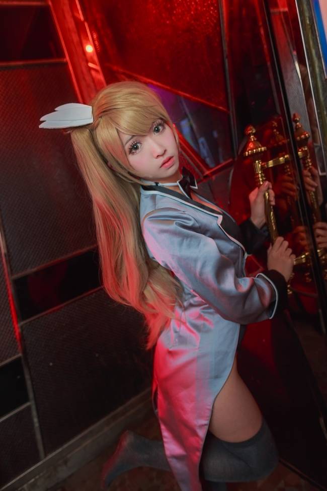Cosplay福利/《LoveLive！》南小鸟-赌场兔女郎黑丝COS福利