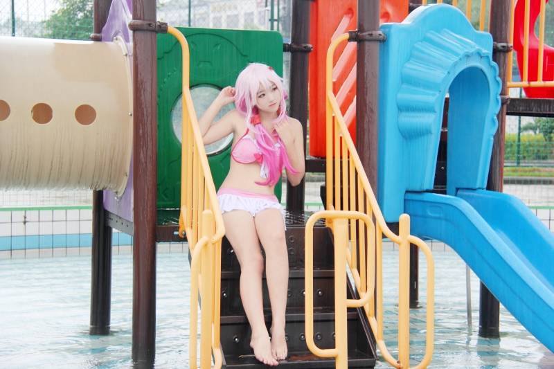 Cosplay福利/罪恶王冠楪祈泳装cosplay福利