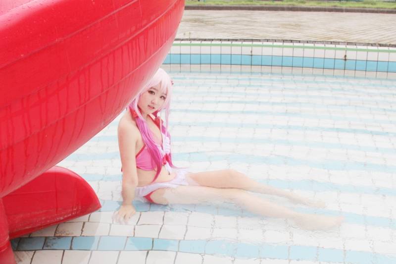 Cosplay福利/罪恶王冠楪祈泳装cosplay福利