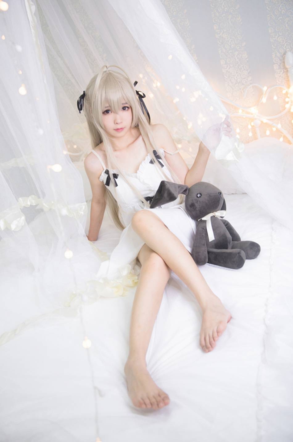 Cosplay福利/缘之空穹妹性感睡裙COS福利诱惑