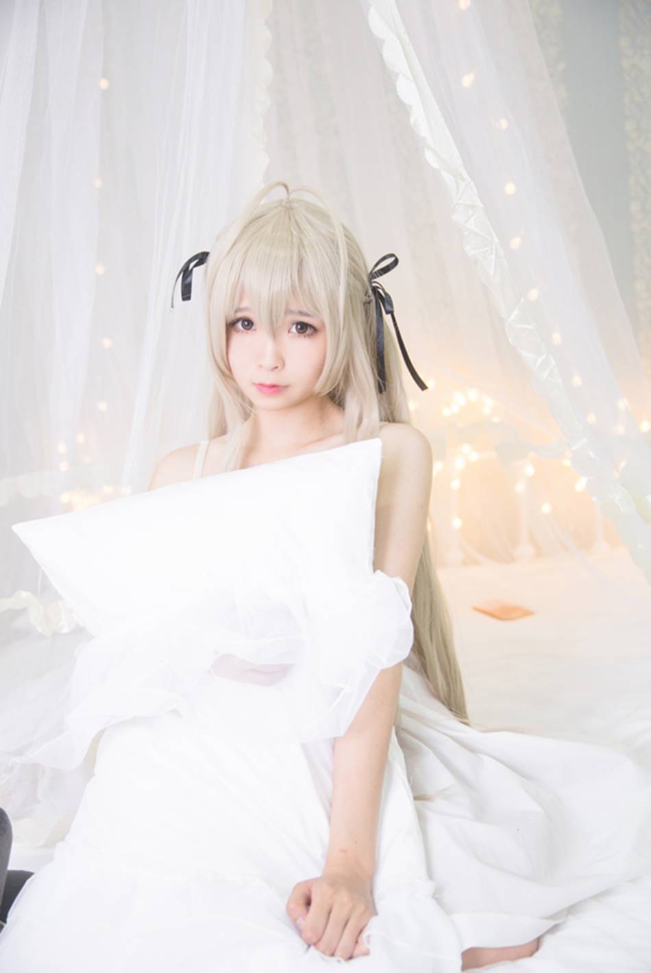 Cosplay福利/缘之空穹妹性感睡裙COS福利诱惑