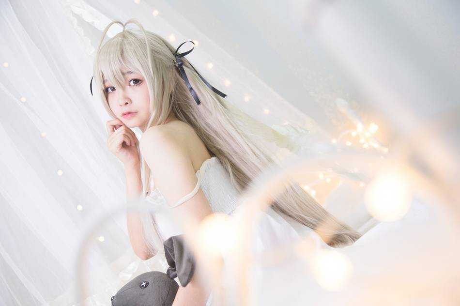 Cosplay福利/缘之空穹妹性感睡裙COS福利诱惑