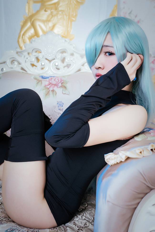 Cosplay福利/七原罪伊丽莎白·里昂妮丝COS福利,腿玩年系列