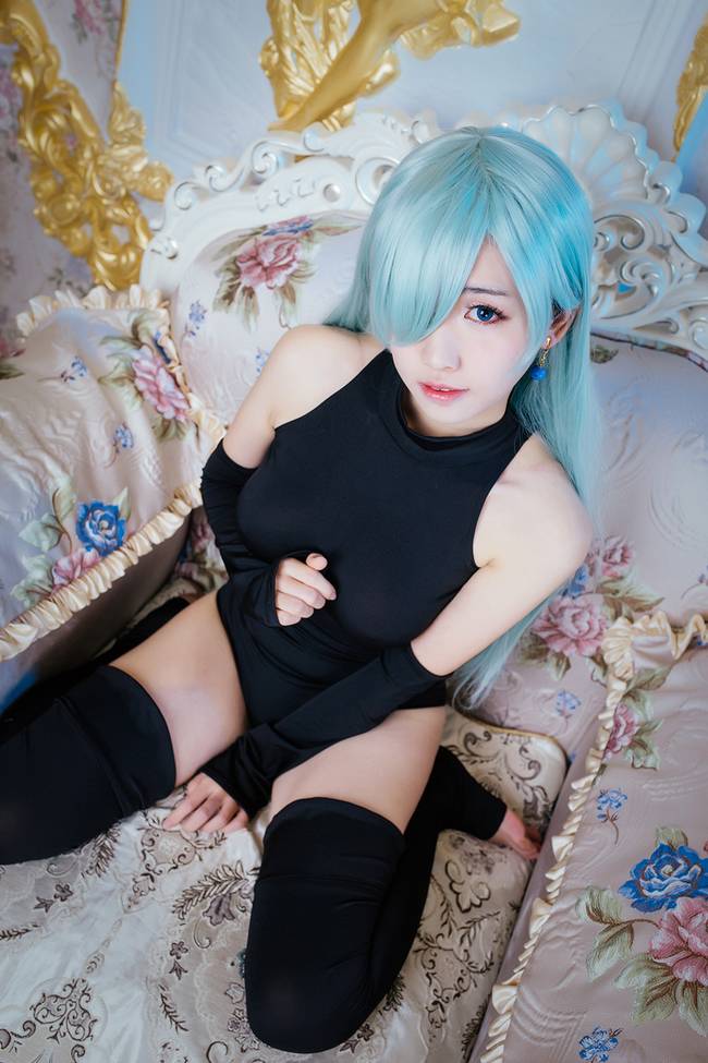 Cosplay福利/七原罪伊丽莎白·里昂妮丝COS福利,腿玩年系列