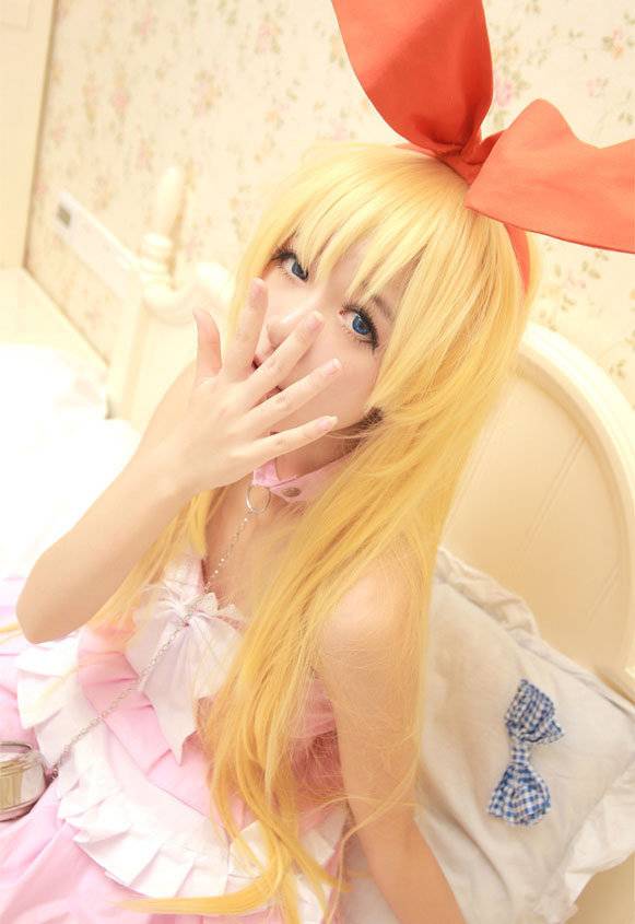 Cosplay福利/天才麻将少女徐娇白丝cos福利