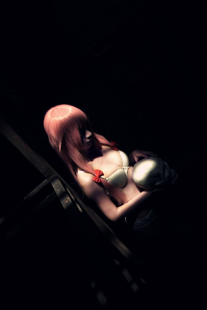 Cosplay福利/《未来日记》我妻由乃性感内衣COS福利