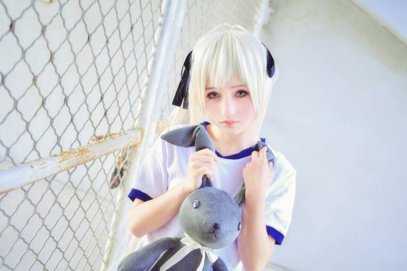Cosplay福利/缘之空春日野穹 体操服性感cosplay福利