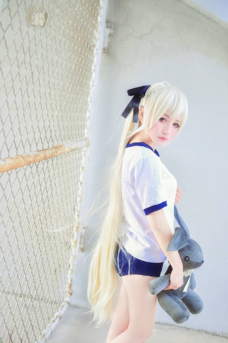 Cosplay福利/缘之空春日野穹 体操服性感cosplay福利