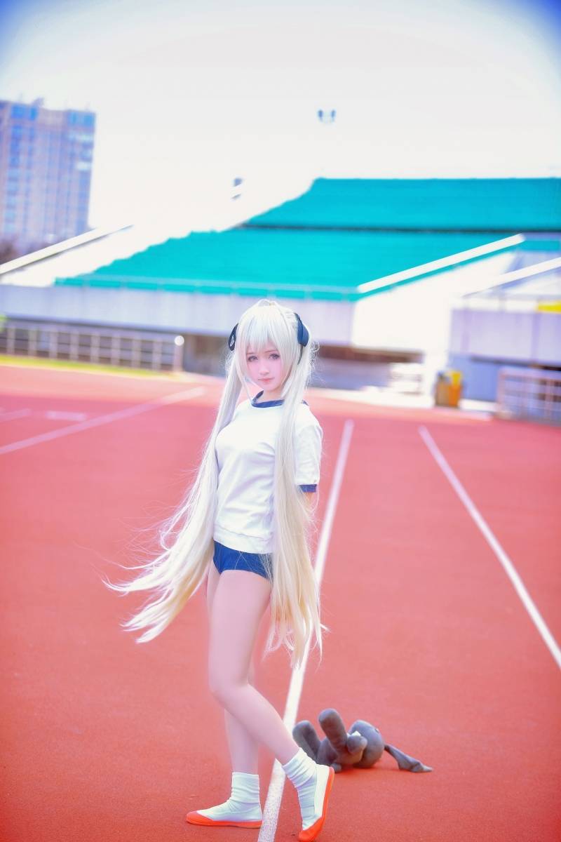 Cosplay福利/缘之空春日野穹 体操服性感cosplay福利