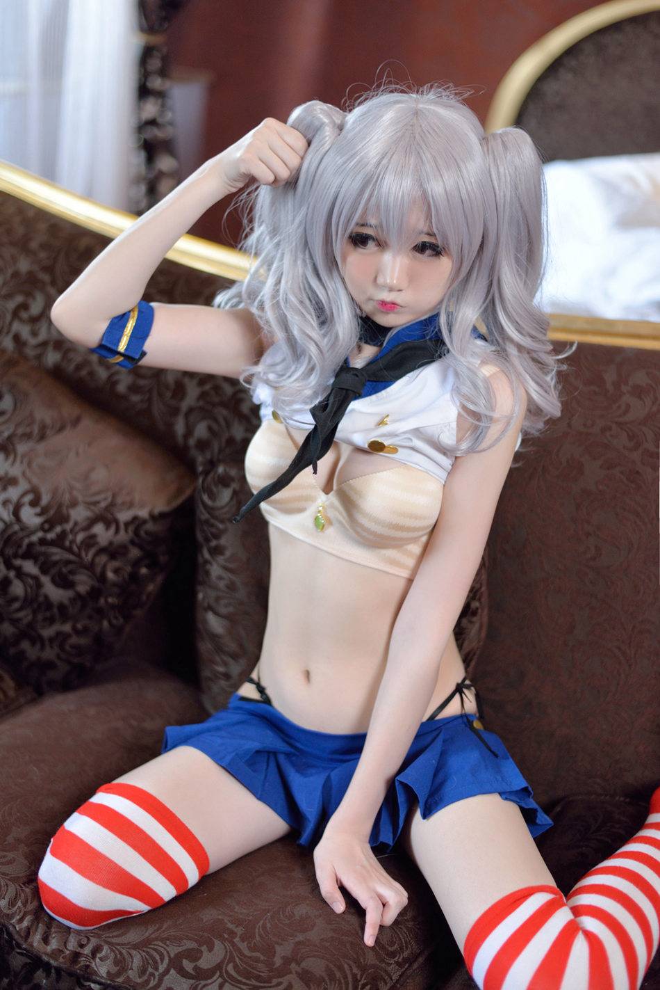Cosplay福利/舰队Collection鹿岛风同人COS福利