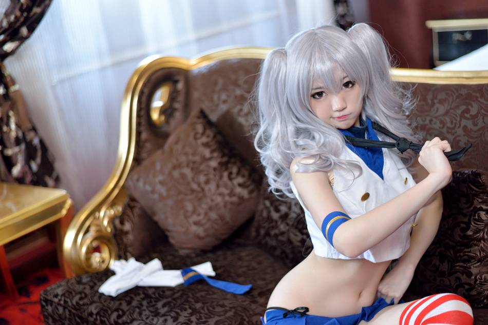 Cosplay福利/舰队Collection鹿岛风同人COS福利