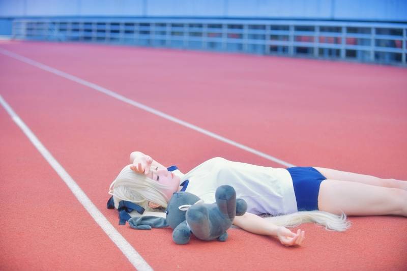 Cosplay福利/缘之空春日野穹 体操服性感cosplay福利