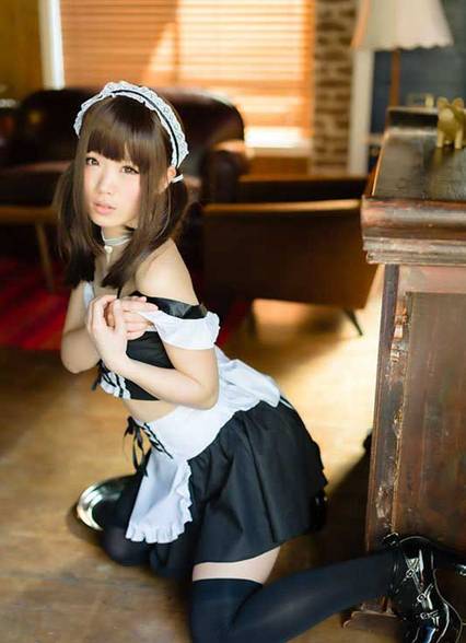 Cosplay福利/女仆装cosplay性感诱惑美图