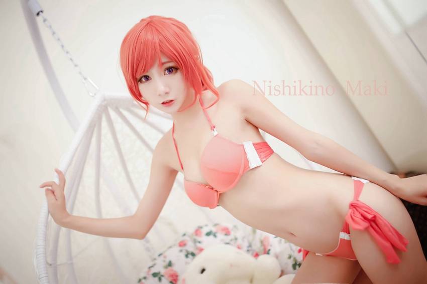 Cosplay福利/性感诱惑Maki内衣COS福利
