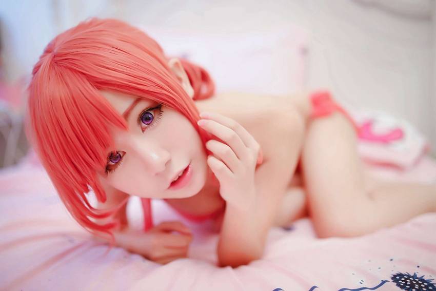 Cosplay福利/性感诱惑Maki内衣COS福利