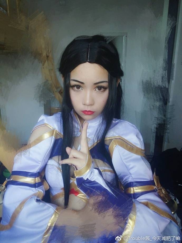 Cosplay福利/巨乳美女王者荣耀紫霞仙子cosplay图片