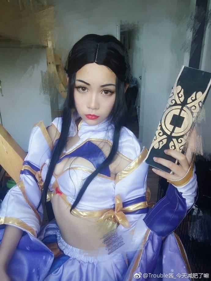 Cosplay福利/巨乳美女王者荣耀紫霞仙子cosplay图片