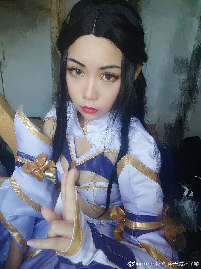 Cosplay福利/巨乳美女王者荣耀紫霞仙子cosplay图片