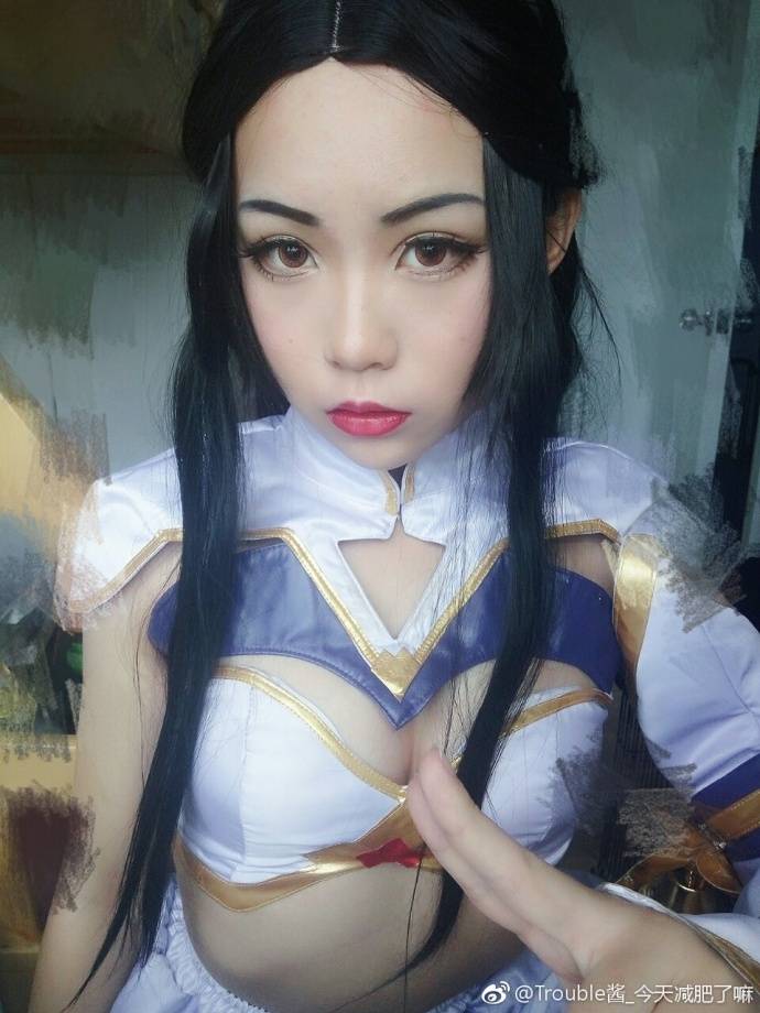 Cosplay福利/巨乳美女王者荣耀紫霞仙子cosplay图片