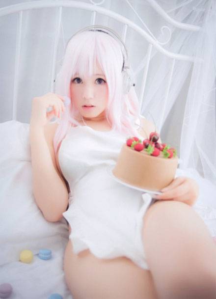 Cosplay福利/萌妹子超级索尼子围裙cosplay福利
