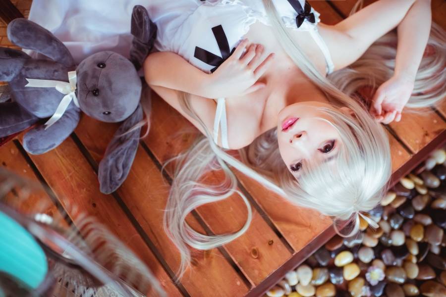 Cosplay福利/缘之空春日野穹少女裸足控cosplay福利图片