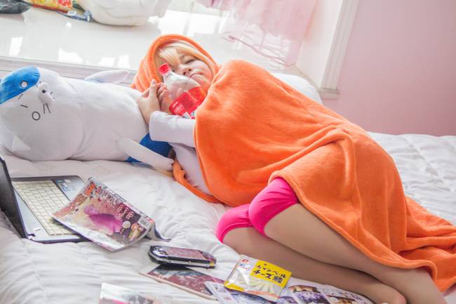 Cosplay福利/《干物妹小埋》土间埋cosplay美女图片