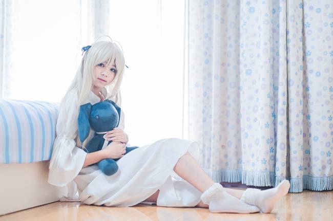 Cosplay福利/小萝莉《缘之空》春日野穹Cosplay美女图片