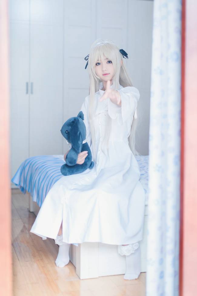 Cosplay福利/小萝莉《缘之空》春日野穹Cosplay美女图片